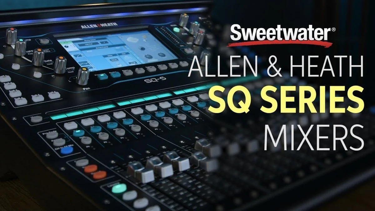 Allen & Heath Mixer Digital Allen & Heath Sq‐5 chính hãng