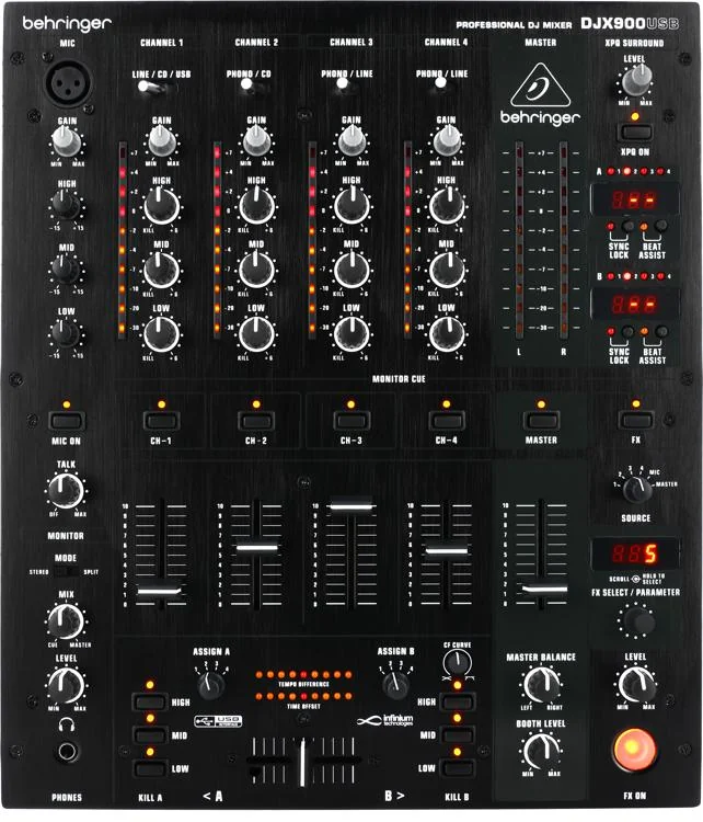Bàn DJ Behringer Mixer DJ Behringer Djx900usb chính hãng