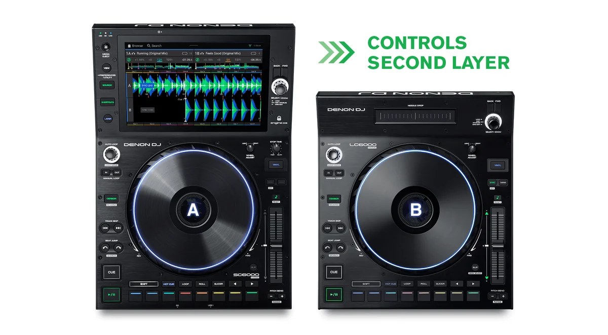 Bàn DJ Denon DJ LC6000 PRIME chính hãng