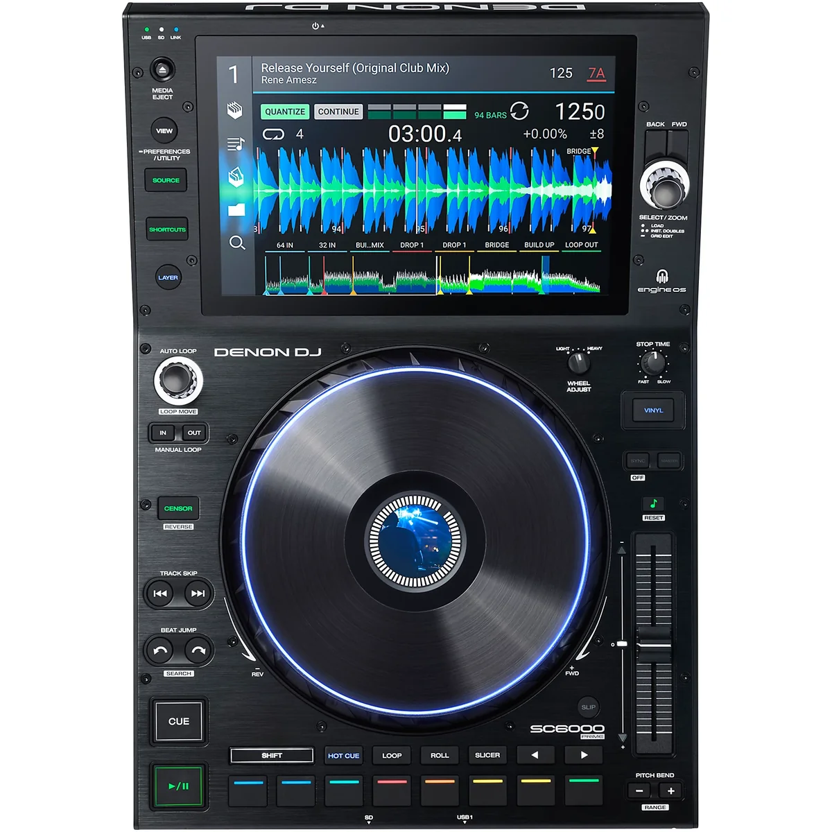 Bàn DJ Denon DJ SC6000 PRIME chính hãng