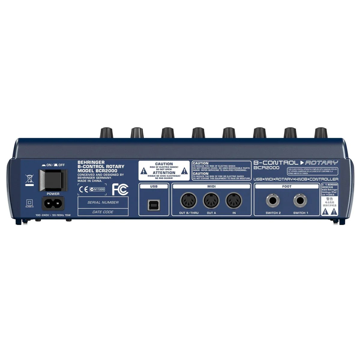 Behringer BỘ XỬ LÝ TÍN Hiệu Behringer Bcr2000 trong phòng thu