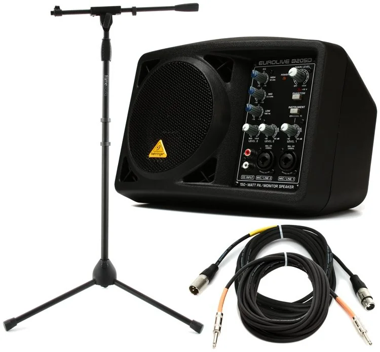 Loa kiểm âm Behringer LOA Monitor Behringer Eurolive B205d trong phòng thu