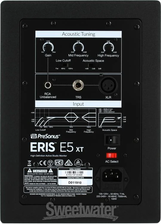 Loa kiểm âm PreSonus Eris E5 XT chính hãng