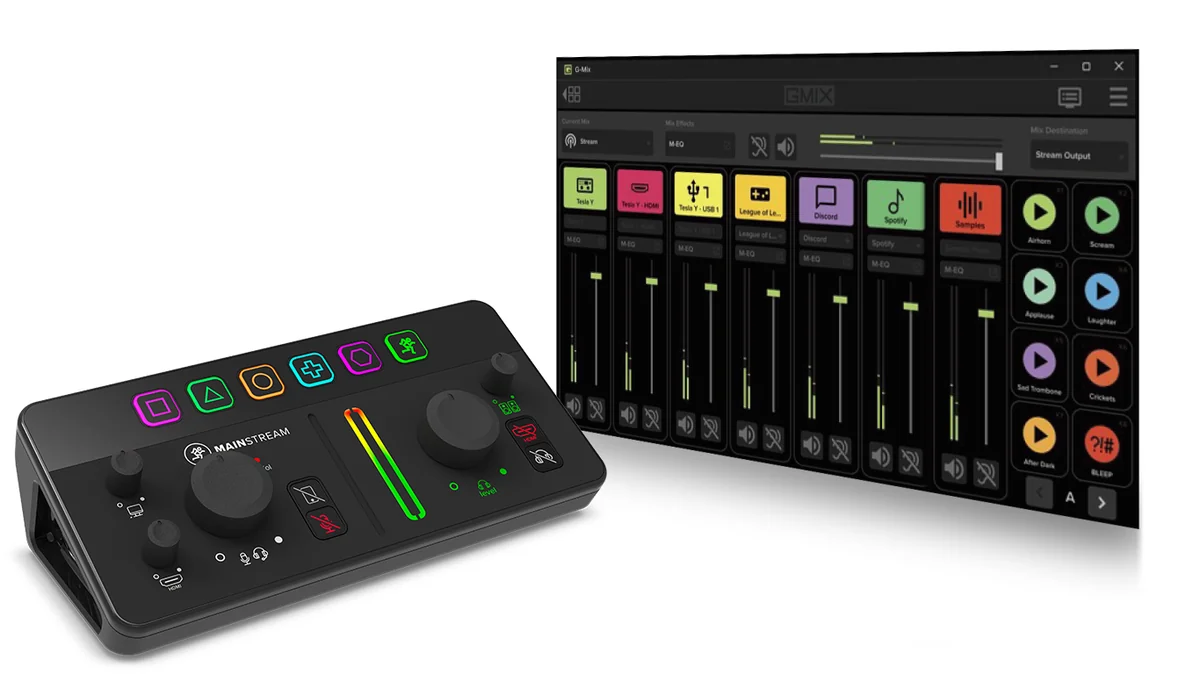 Mackie Matrix trong phòng thu