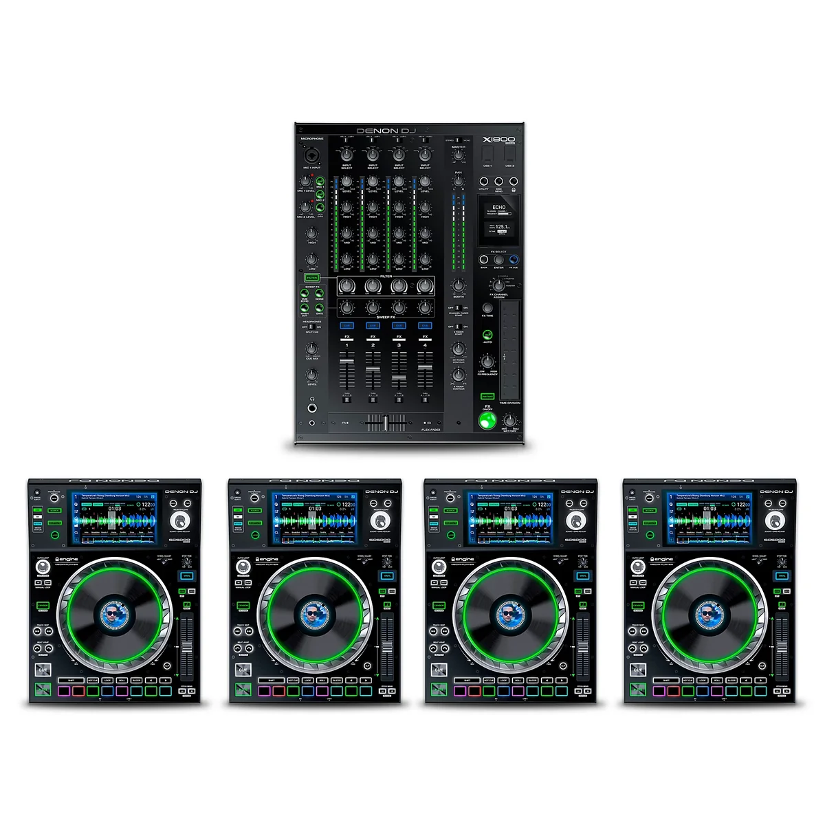 Mixer Denon DJ X1800 PRIME chính hãng