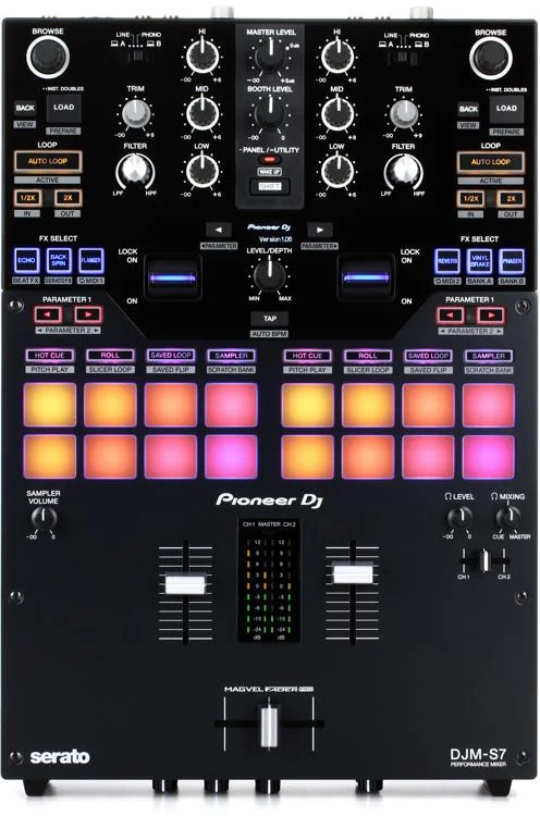 Mixer DJ Pioneer DJM-S7 - chi tiết sản phẩm
