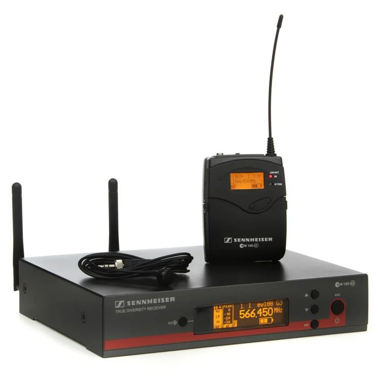 Sennheiser BỘ THU TÍN Hiệu Không DÂY Sennheiser EM 100 G3 trong phòng thu