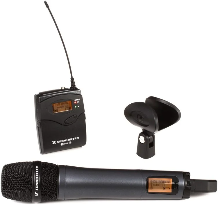 Sennheiser Micro CẦM TAY Không DÂY Sennheiser EW 135-p-g3 chính hãng