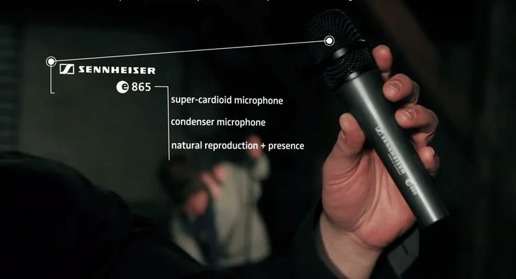 Sennheiser Micro CÓ DÂY Sennheiser E 865 chính hãng