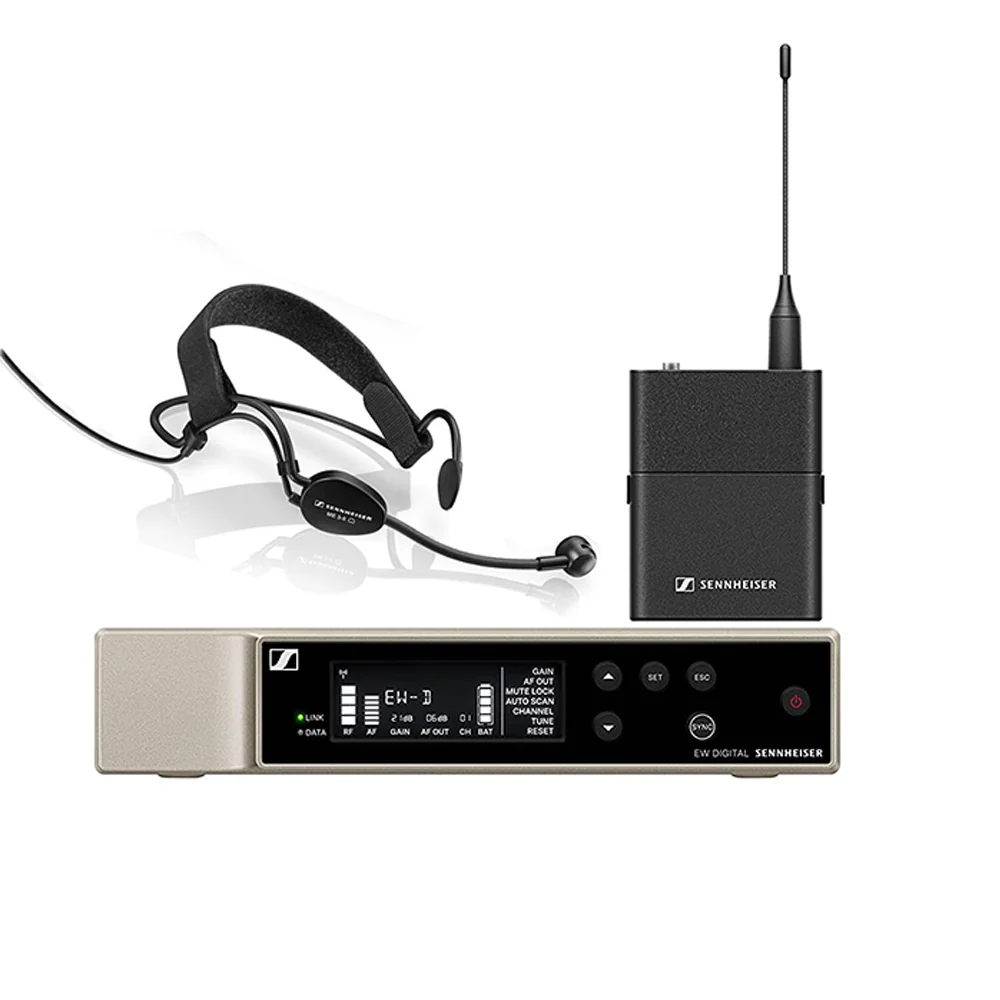 Sennheiser Micro Không DÂY GÀI ĐẦU Sennheiser Ew-d ME3 SET - chi tiết sản phẩm