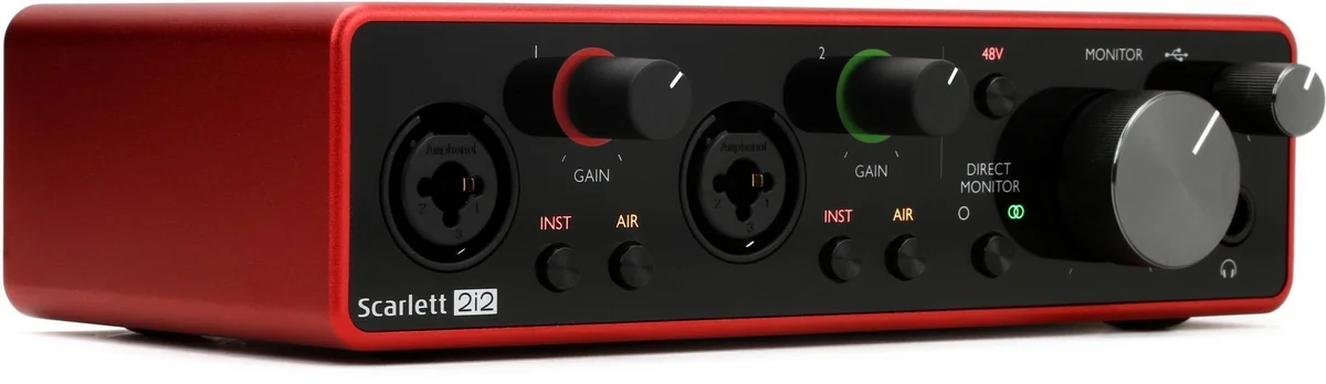 Soundcard Focusrite Scarlett 2i2 3rd Gen chính hãng