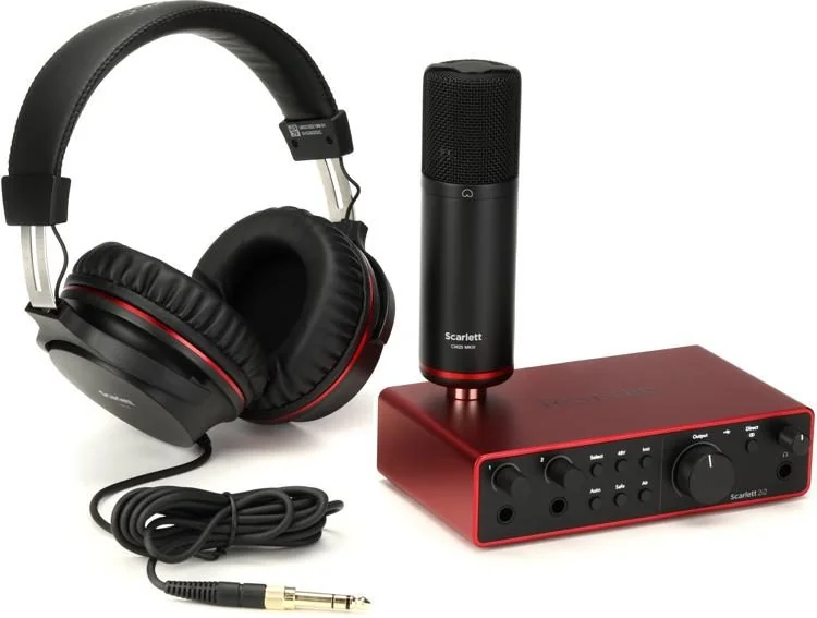 Soundcard Focusrite Scarlett 2i2 Gen 4 chính hãng