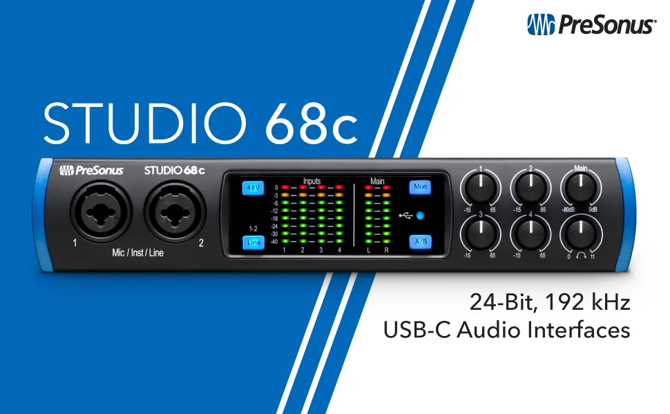 Soundcard PreSonus Studio 68c chính hãng