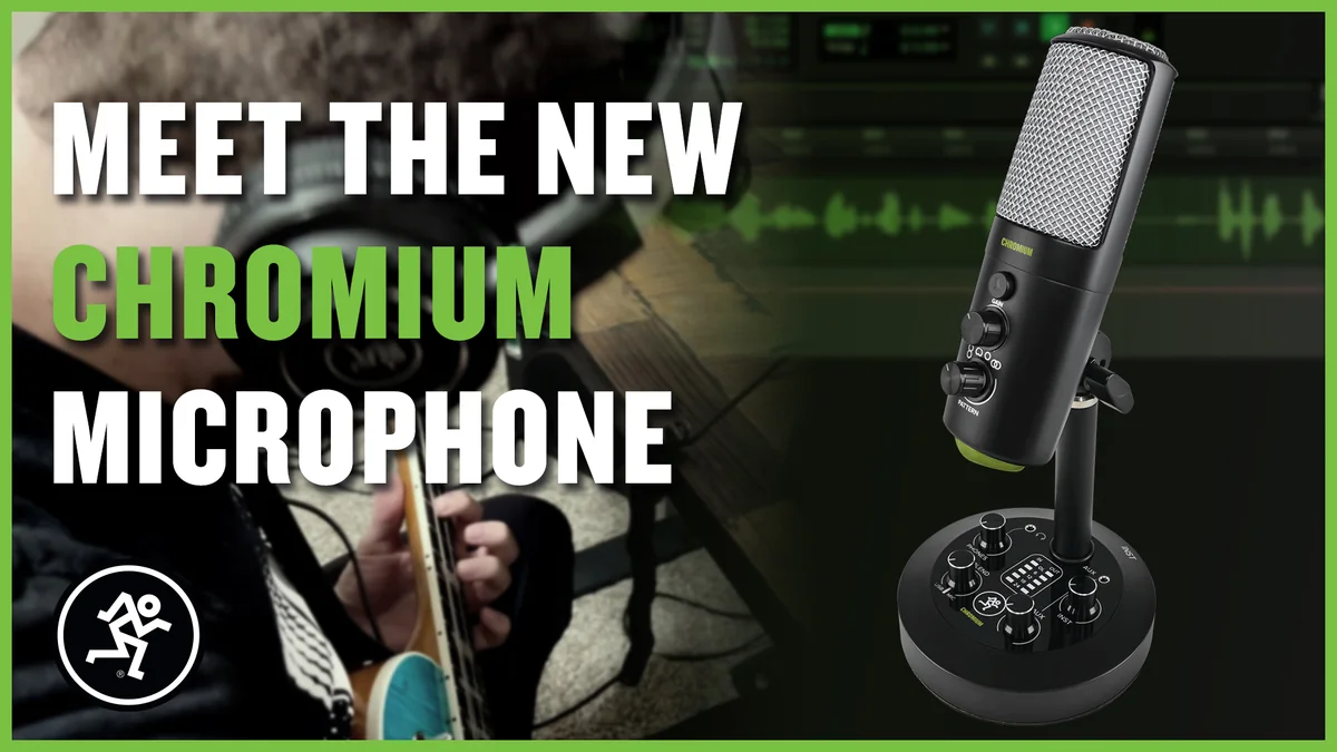 Tai nghe Mackie Chromium trong phòng thu