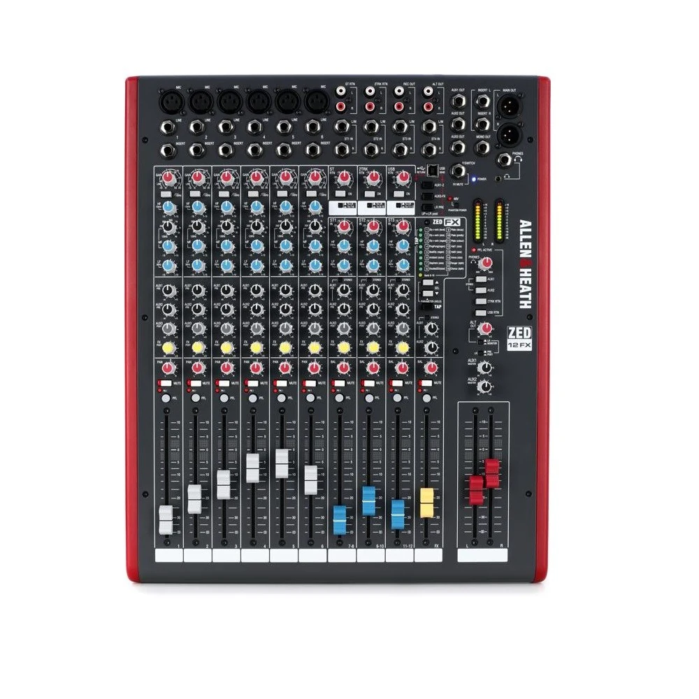 Allen & Heath Mixer Analog Allen & Heath Zed-12fx - hình 3