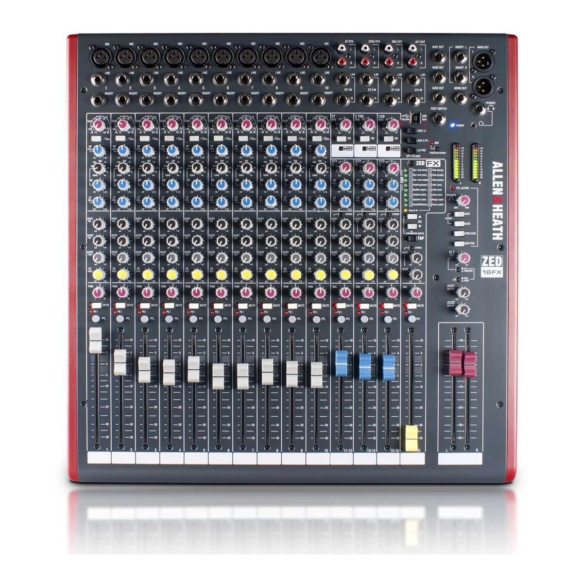 Allen & Heath Mixer Analog Allen & Heath Zed-16fx - hình 3