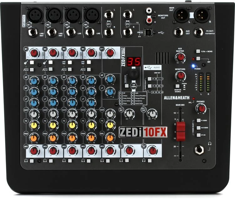 Allen & Heath MIXER ANALOG ALLEN & HEATH ZEDi10FX - hình 2