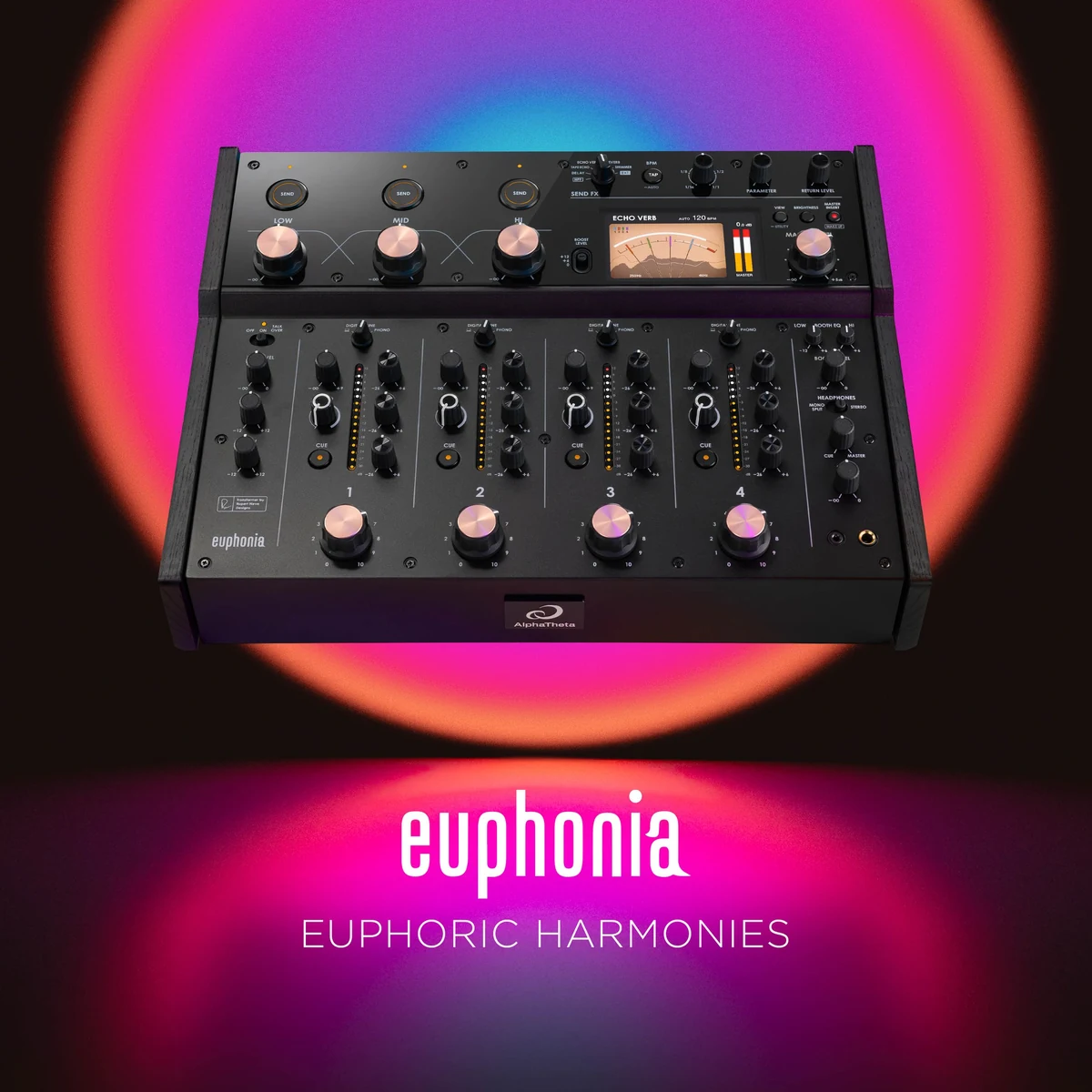 Bàn DJ AlphaTheta Mixer Euphonia - hình 4