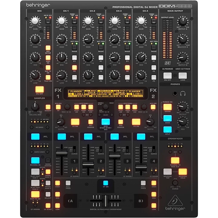 Bàn DJ Behringer Mixer DJ Behringer DDM4000 - hình 2