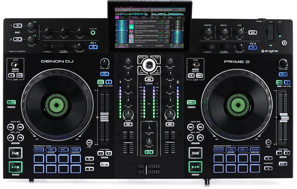 Bàn DJ Denon DJ Prime 2 chính hãng