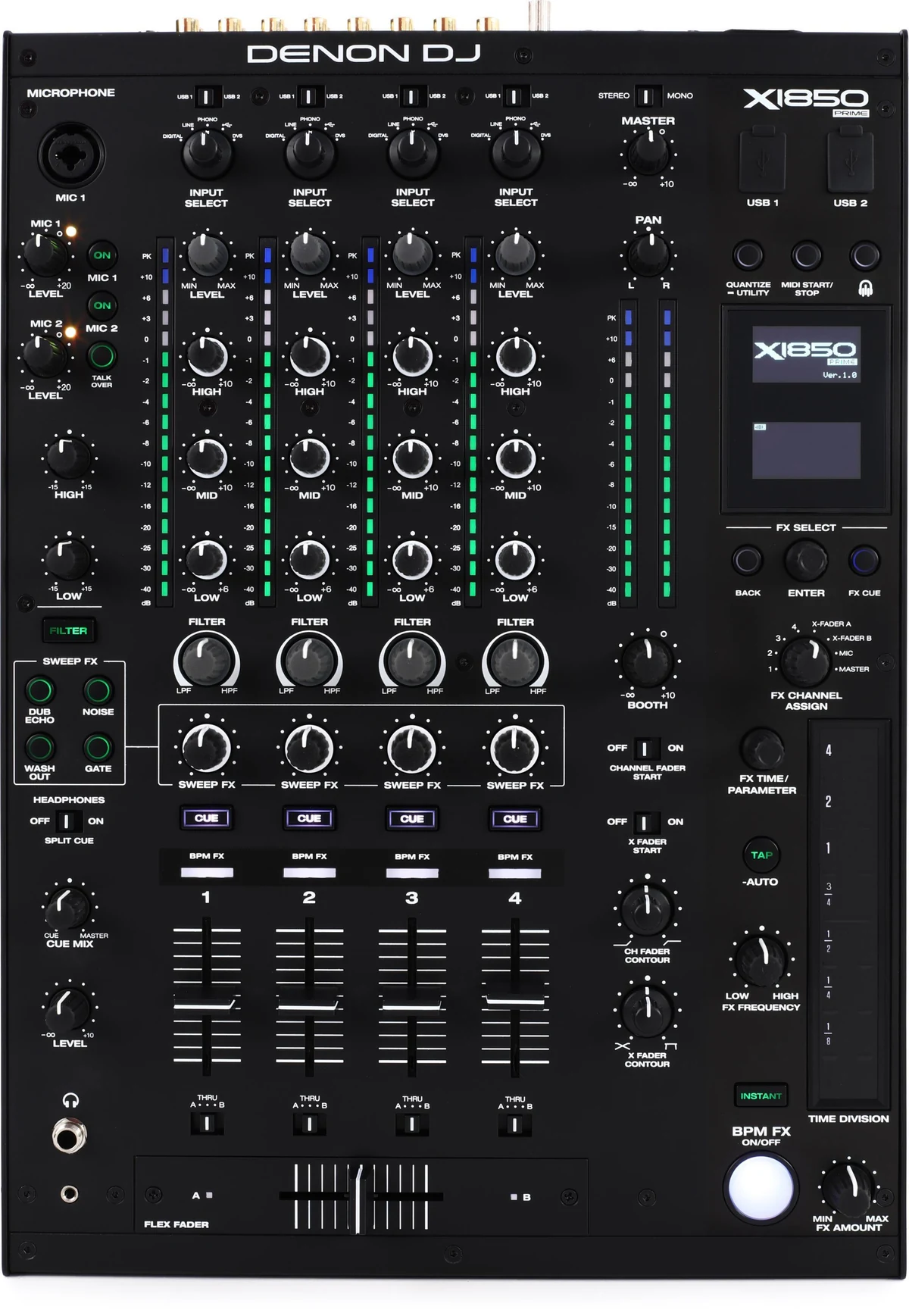 Bàn DJ Denon DJ X1850 PRIME - hình 3
