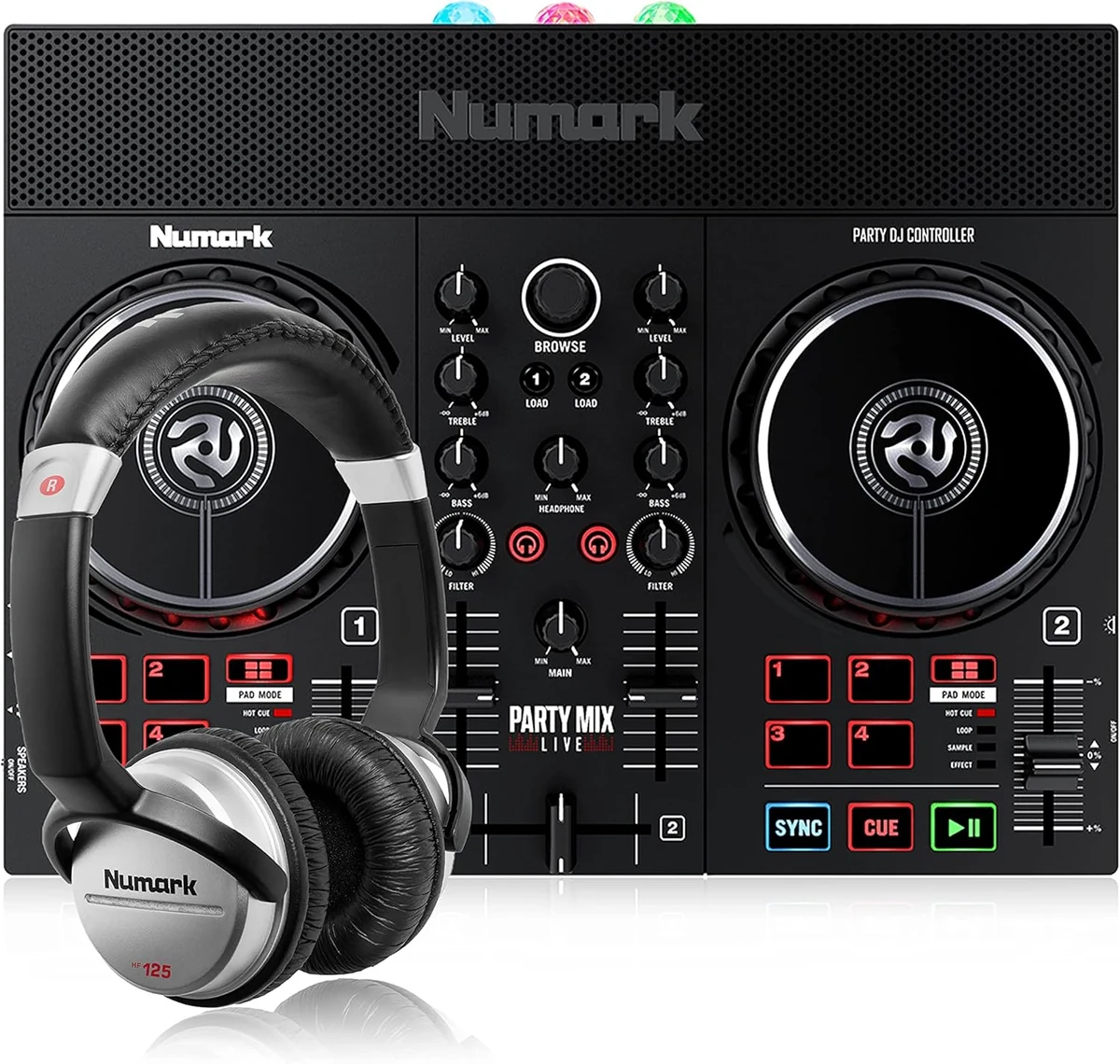 Bàn DJ Numark Party Mix Live - hình 3