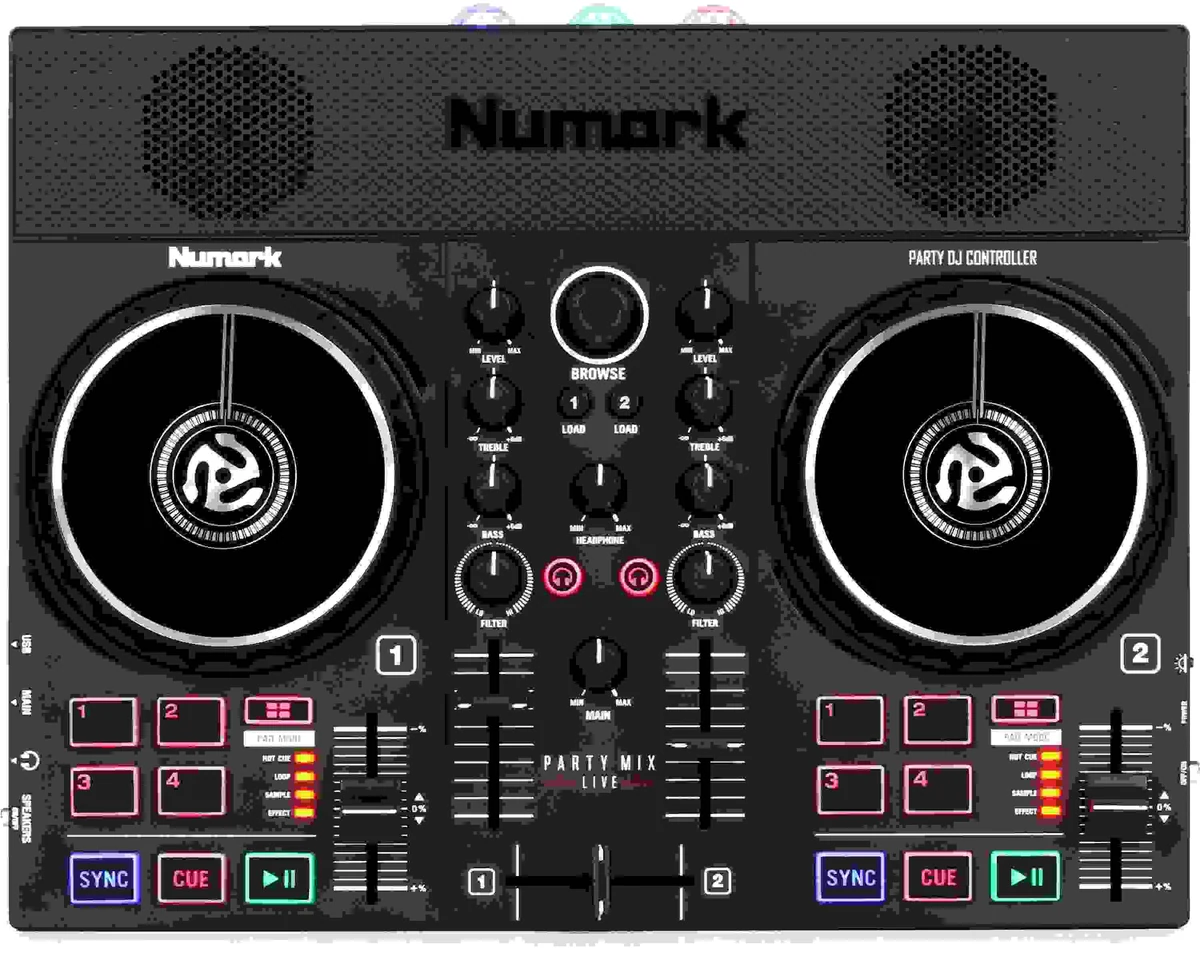 Bàn DJ Numark Party Mix Live - hình 4