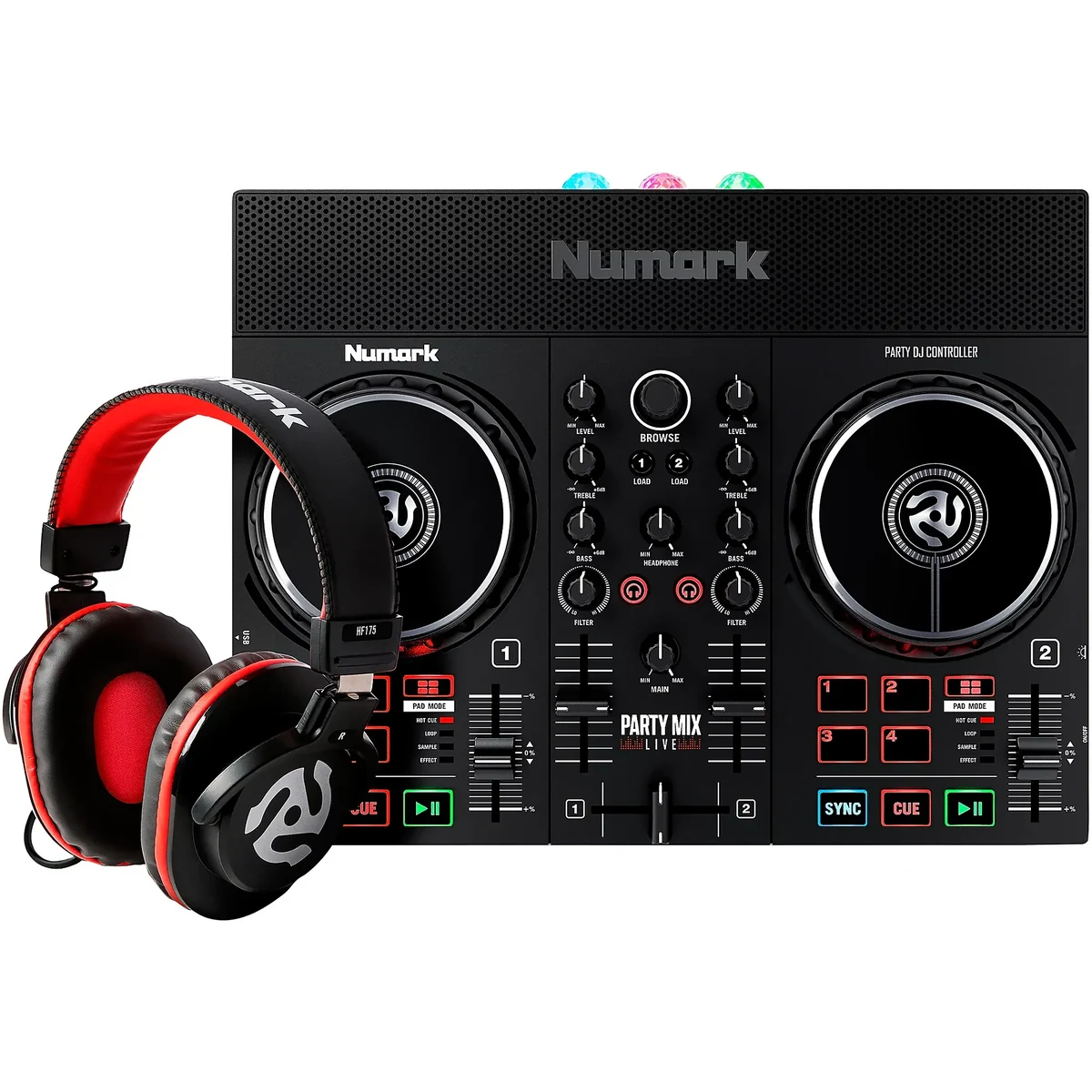 Bàn DJ Numark Party Mix Live - hình 5