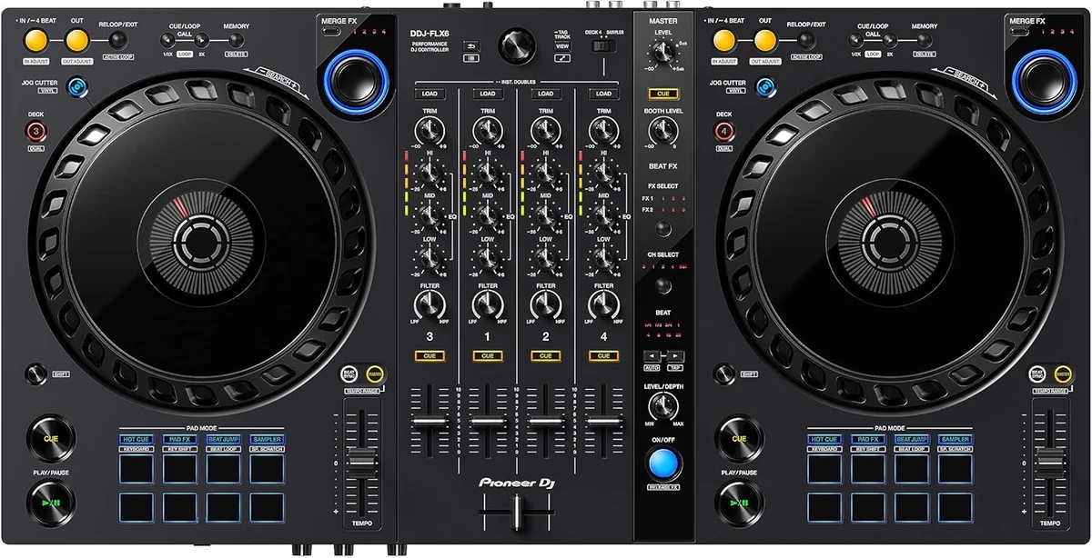 Bàn DJ Pioneer DJ MÁY DJ Controller Pioneer DJ Ddj-flx6-gt - hình 3