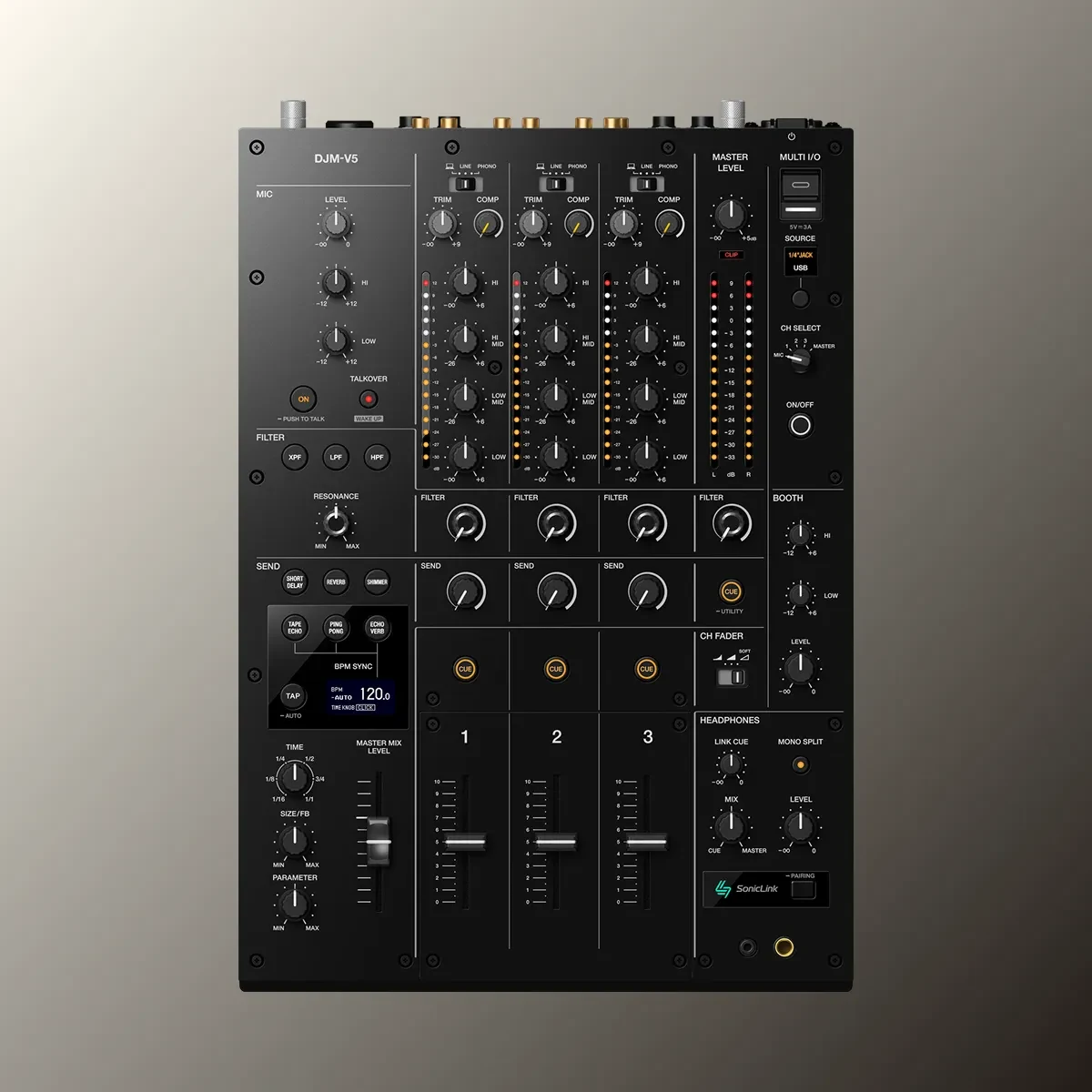 Bàn DJ Pioneer DJ Mixer Djm-v5 - hình 4