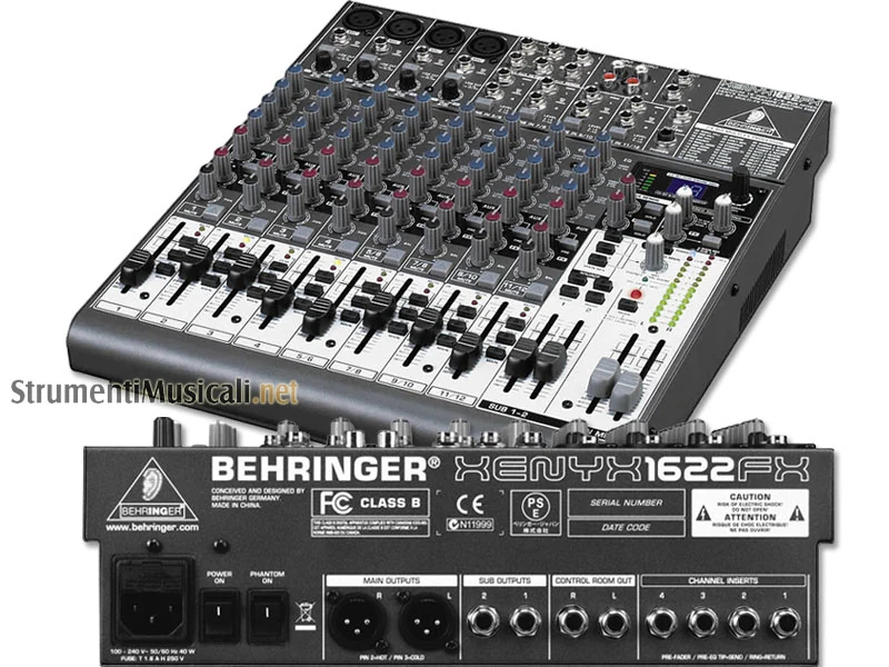 Behringer Mixer Analog Behringer Xenyx 1622fx - hình 4