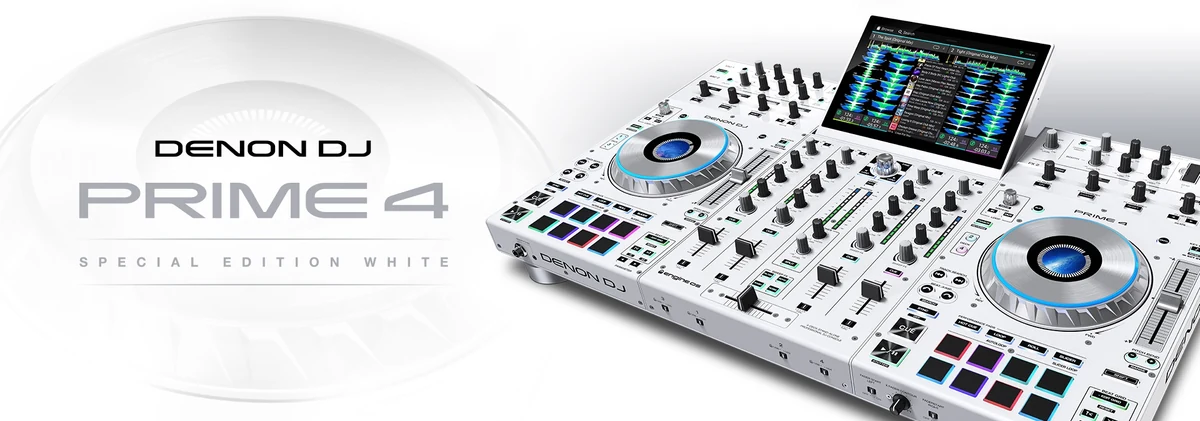 Denon DJ Prime 4+ WHITE - hình 2