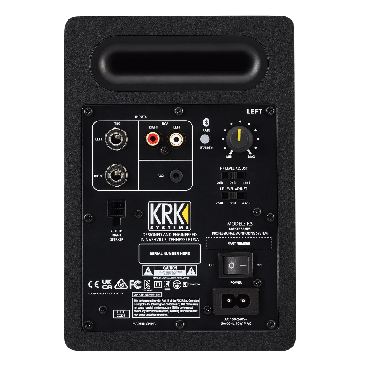 Loa kiểm âm KRK Kreate 3 - chi tiết