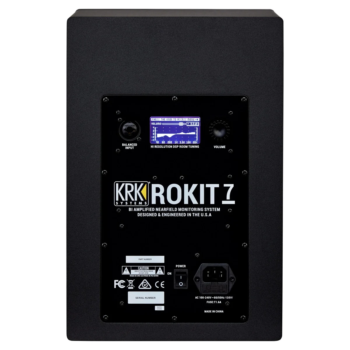 Loa kiểm âm KRK ROKIT 7 G4 - mặt sau