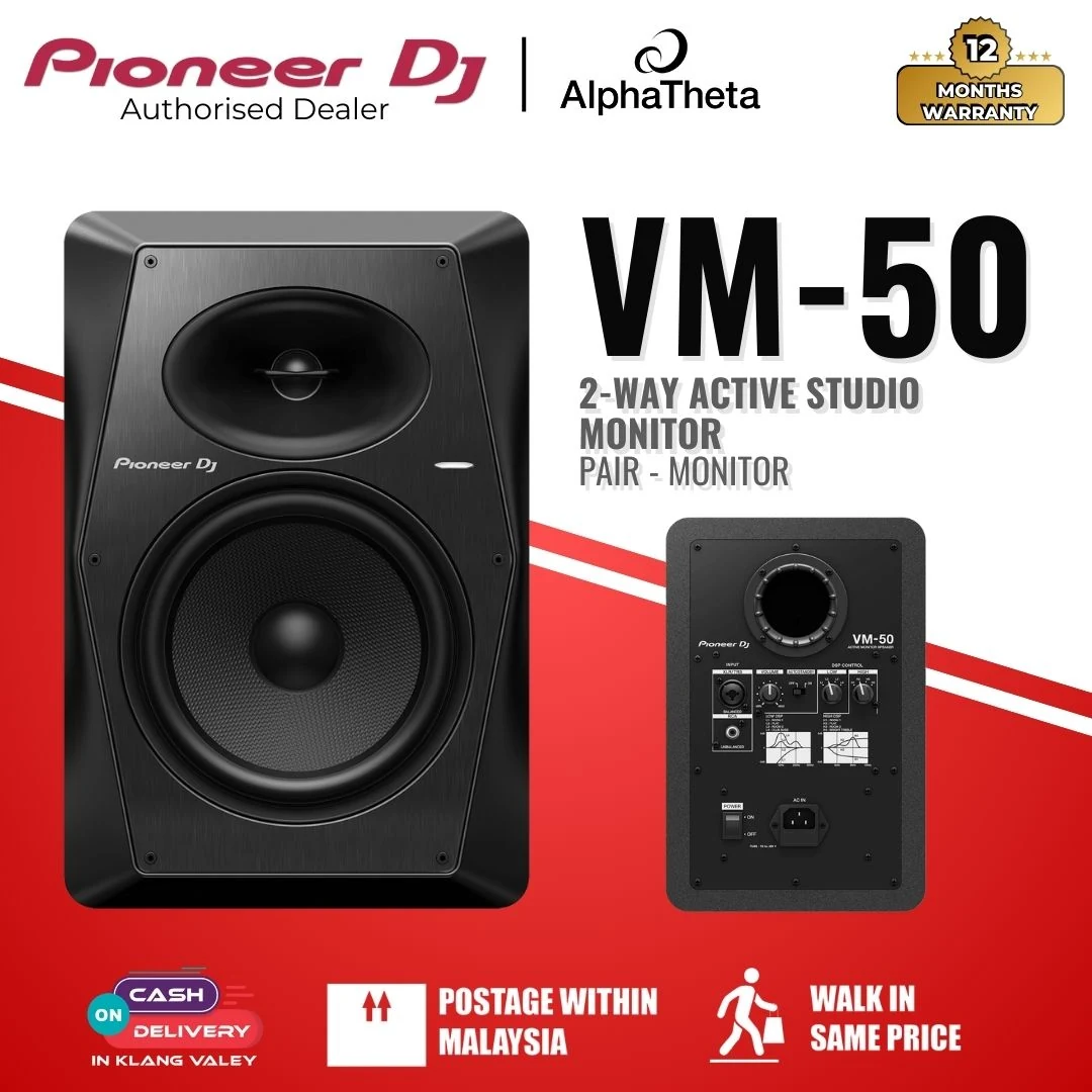 Loa kiểm âm Pioneer DJ LOA Pioneer DJ Vm-50 - hình 5