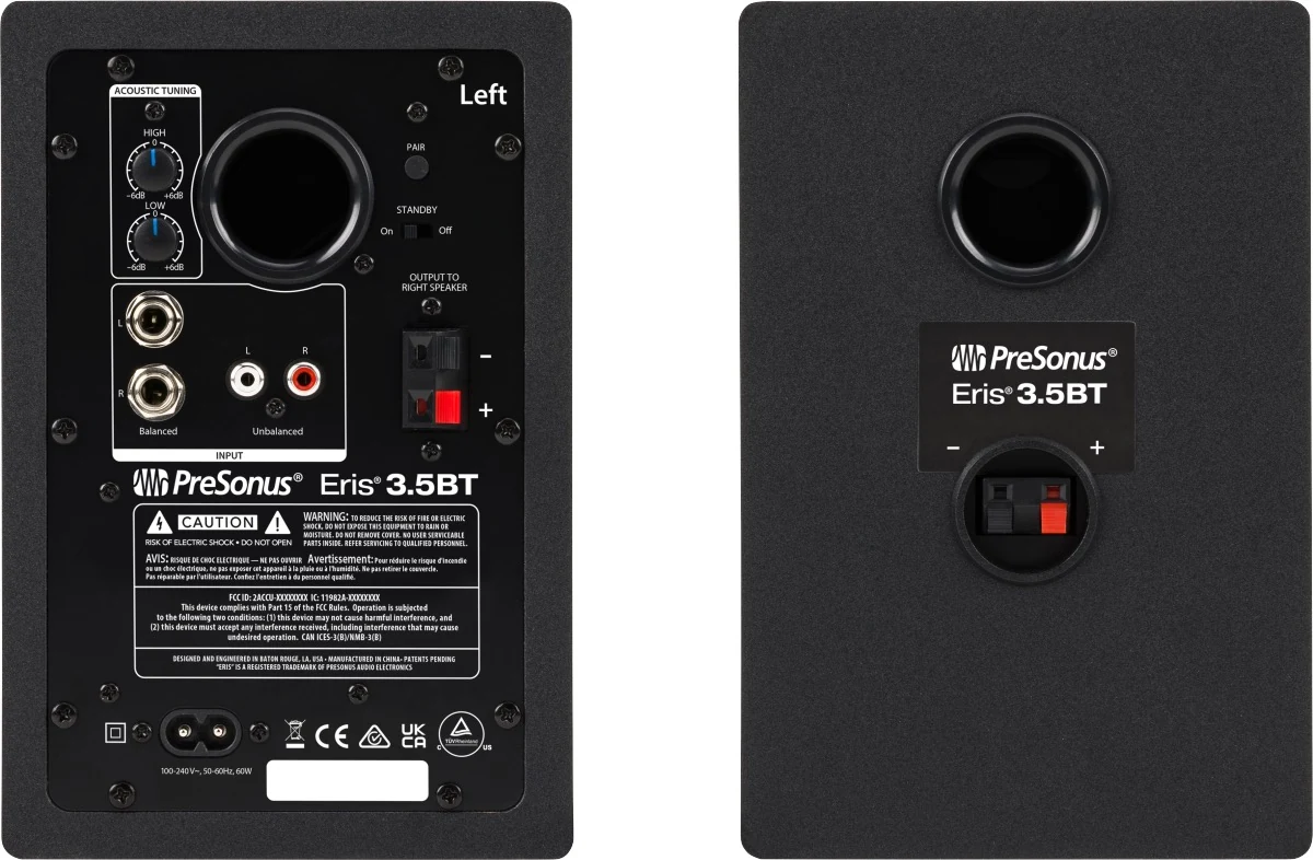 Loa kiểm âm PreSonus Eris E3.5 BT Gen 2 - hình 3