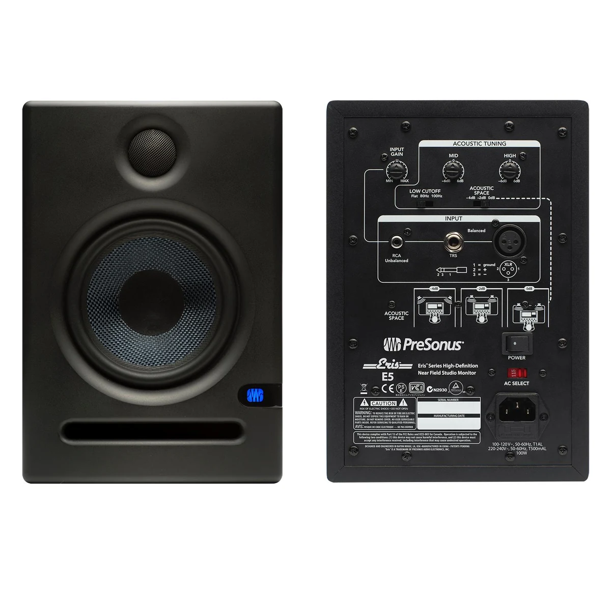 Loa kiểm âm PreSonus Eris E5 chính hãng