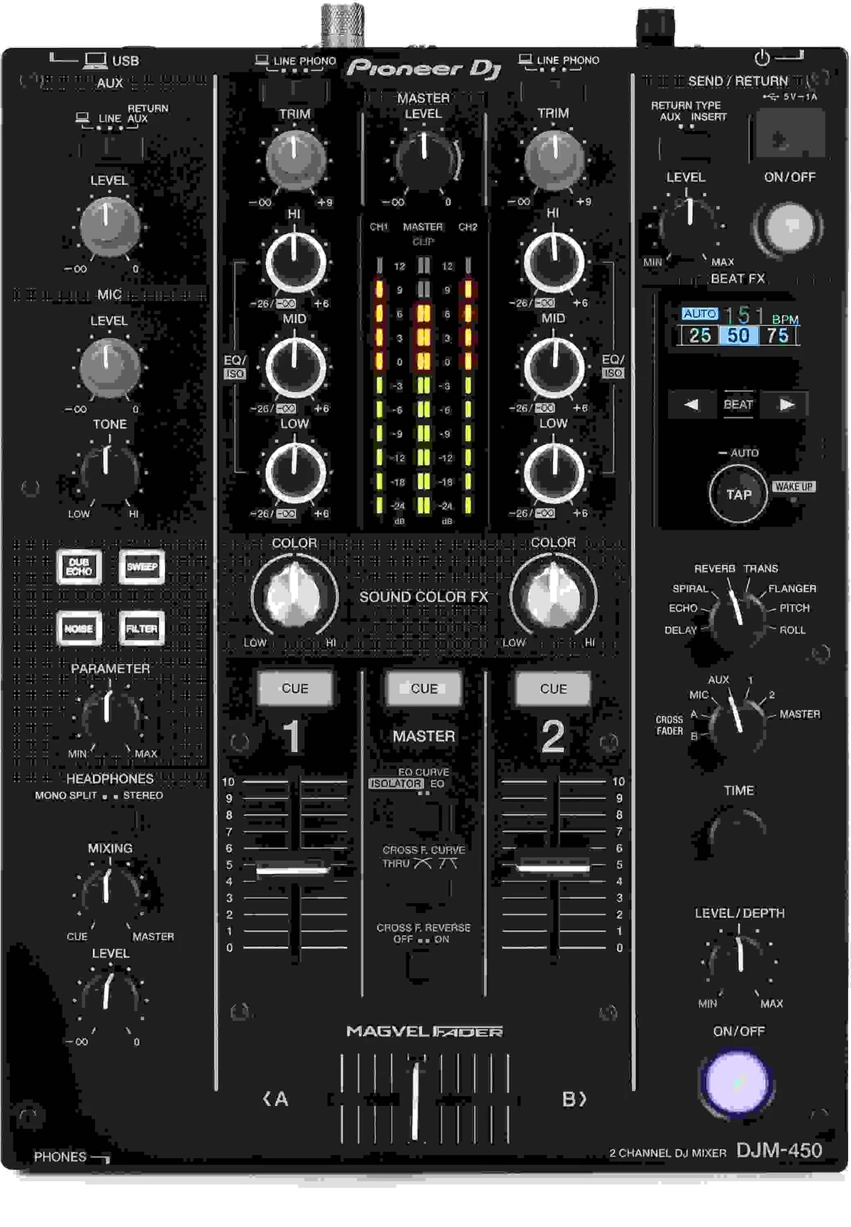 Mixer DJ Pioneer DJM-450 chính hãng