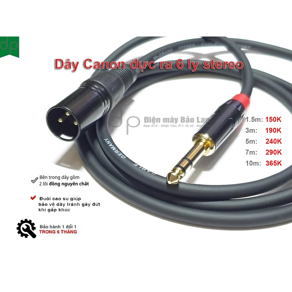 Pioneer DJ DÂY TÍN Hiệu Canon Pioneer DJ Das-xlr030 chính hãng